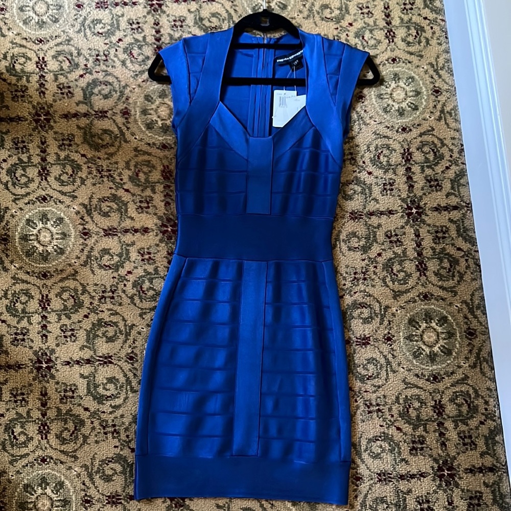 Blue Bandage Dress